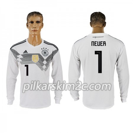 Koszulka Niemcy Neuer 1 Główna Mistrzostwa Świata 2018 - Koszulki Piłkarskie(L/S)